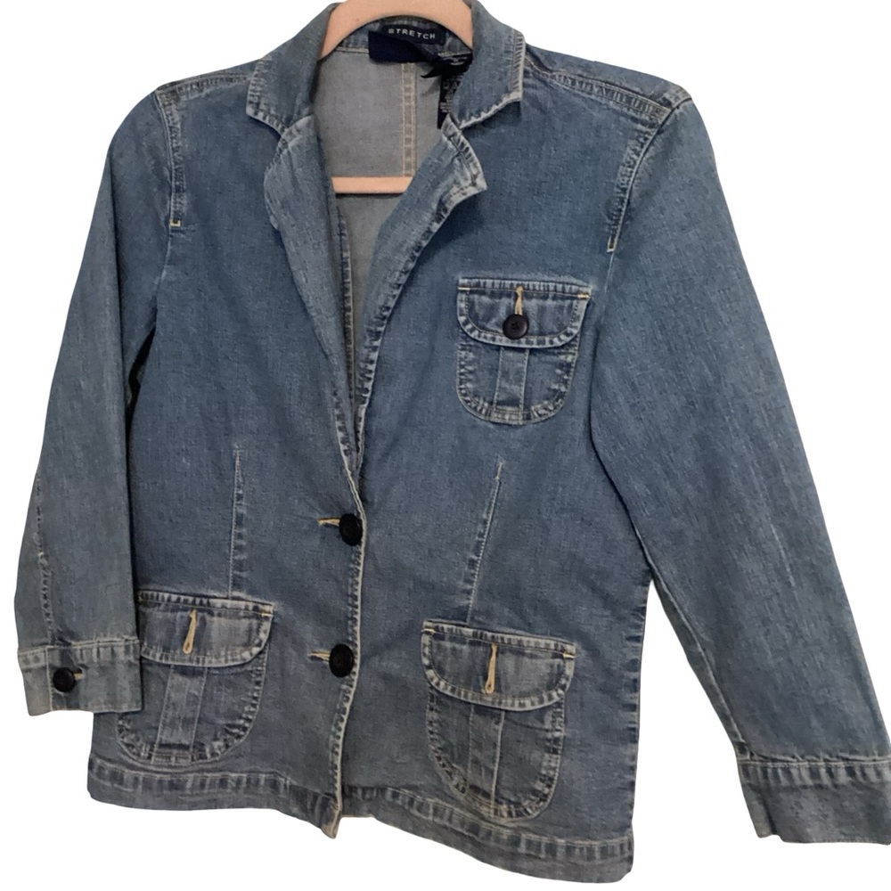 Gap Denim Blazer Jacket